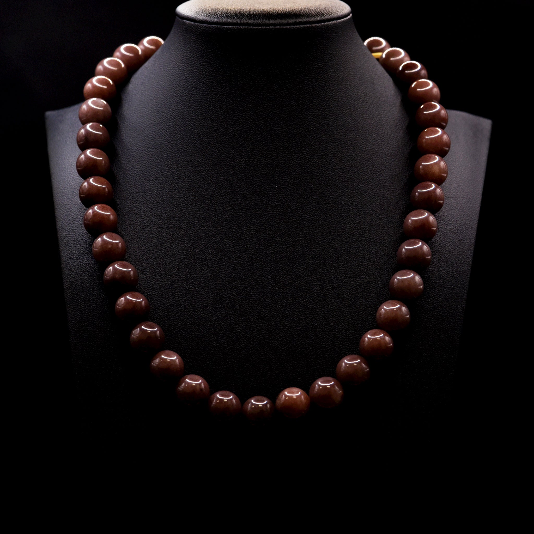 12mm Round Brown Aventurine Bead Strings