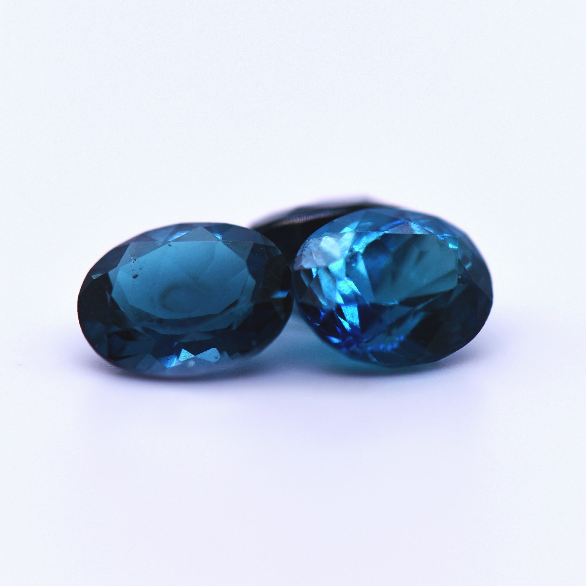 10x8 Oval Faceted London Blue Topaz
