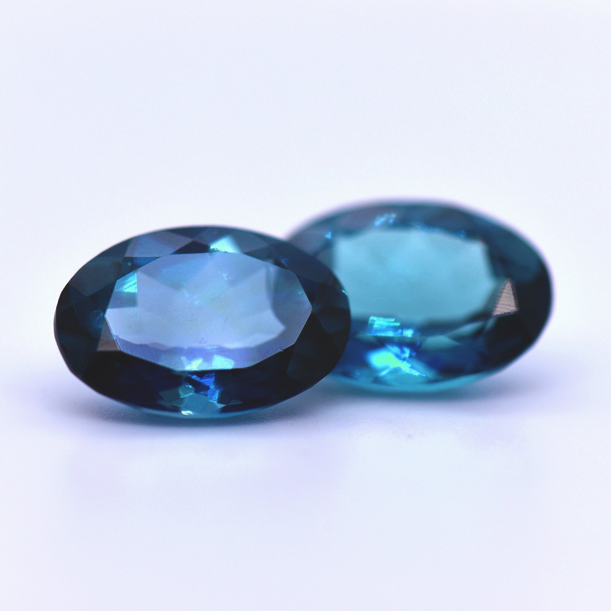 14x10 Oval Faceted London Blue Topaz