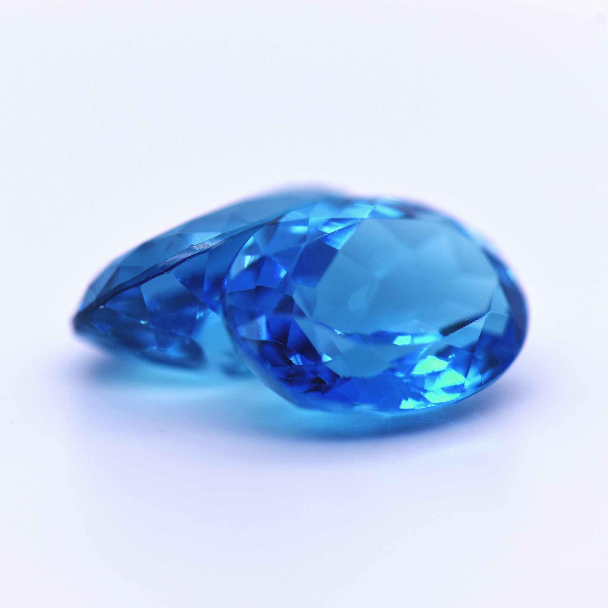 16x12 Oval Faceted London Blue Topaz