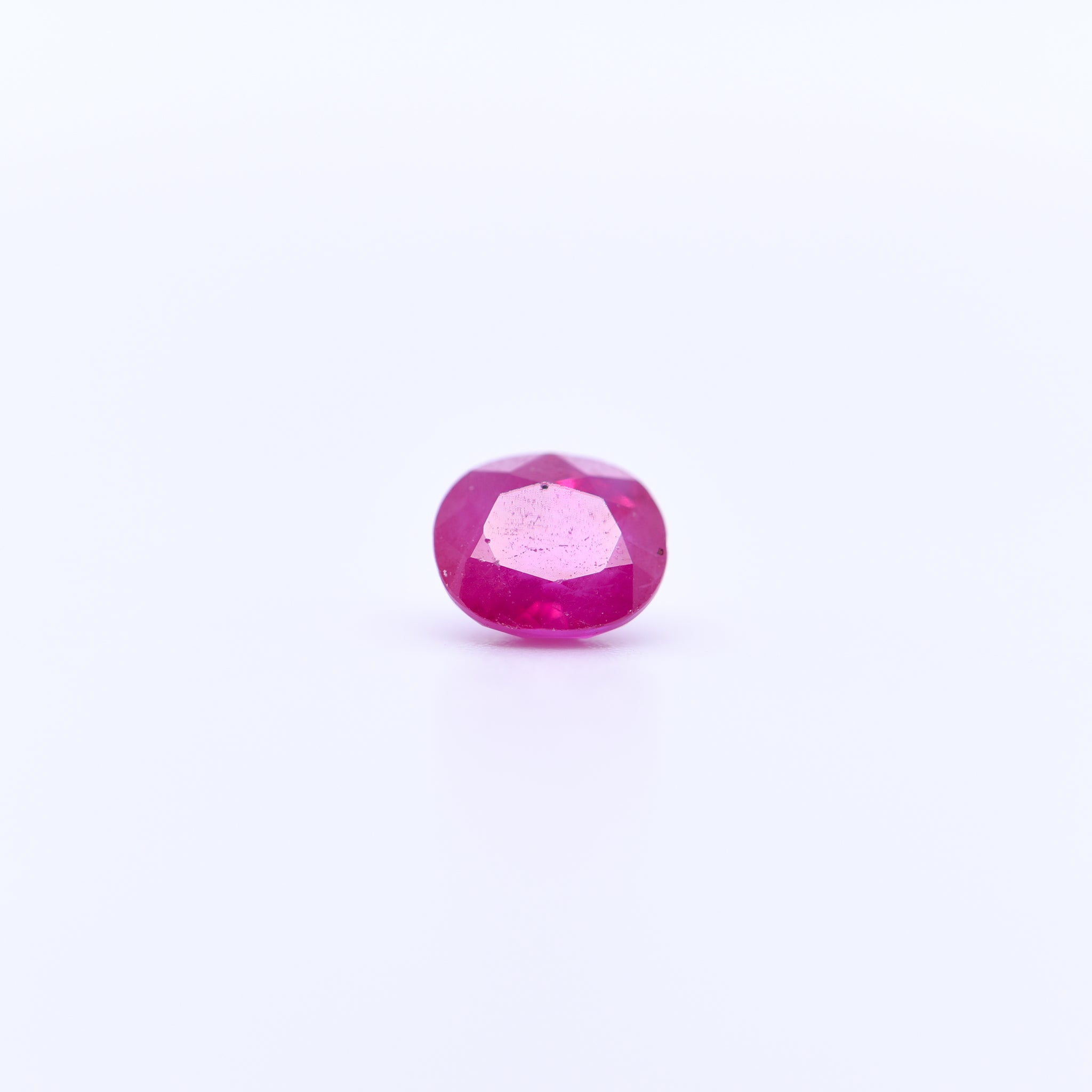 6x5 Oval Faceted Pink Rubies
