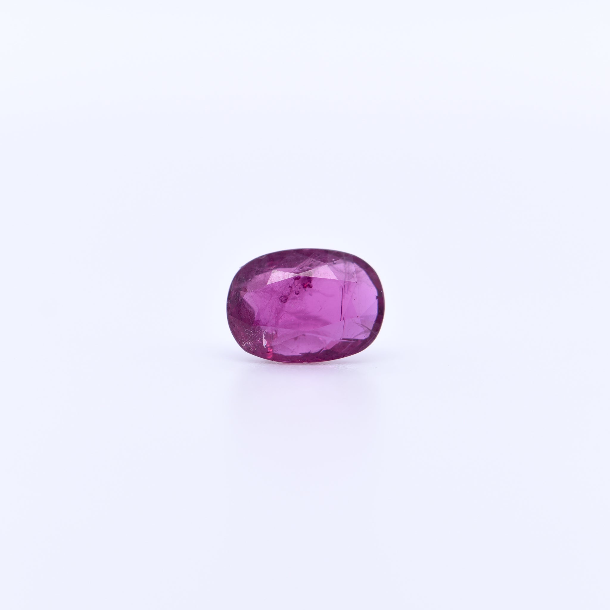 7x5 Oval Faceted Purple Rubies