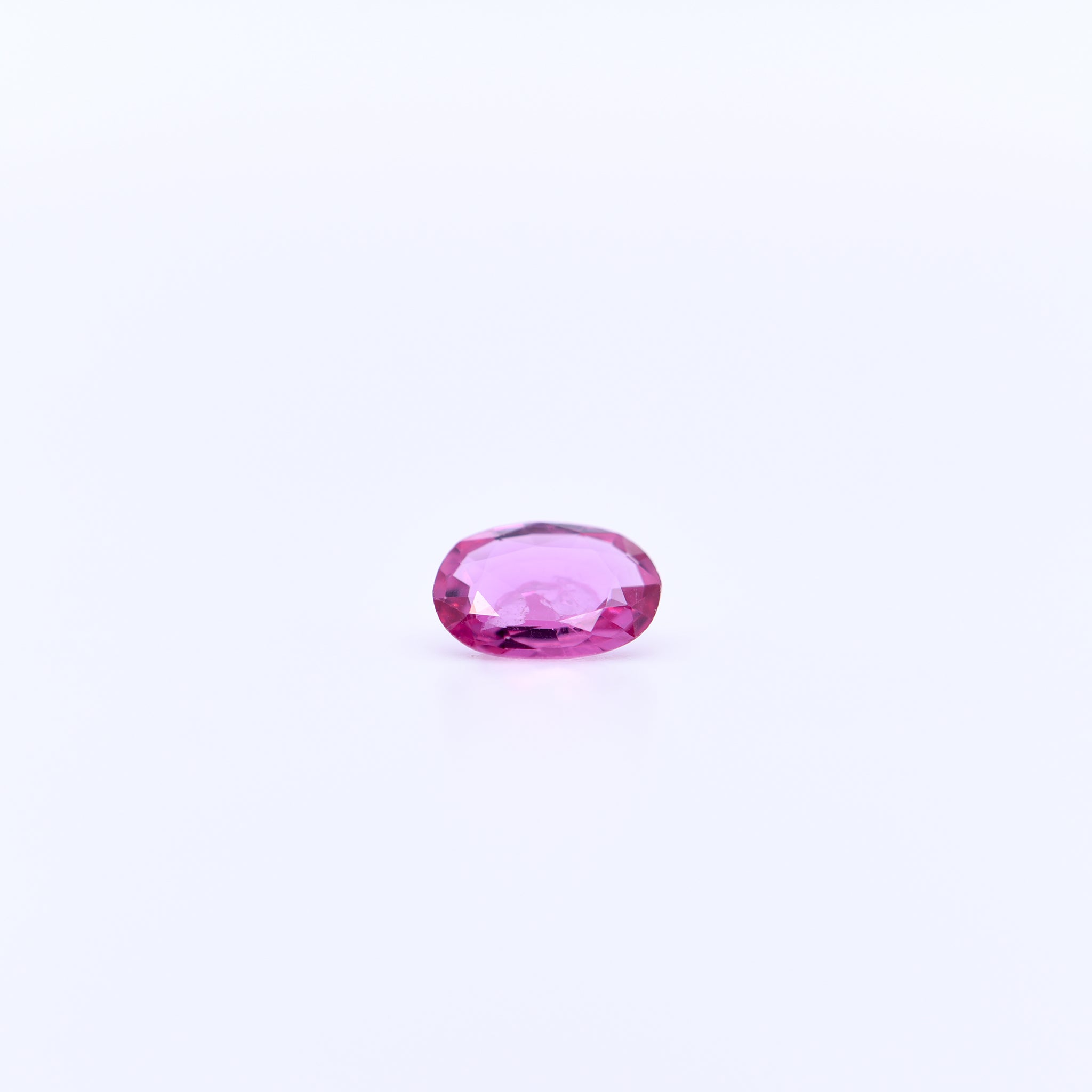 6x4 Oval Faceted Pink Rubies