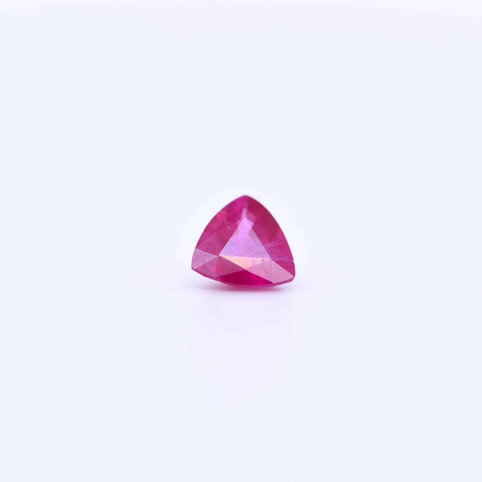 5x5 Trillion Faceted Red Rubies