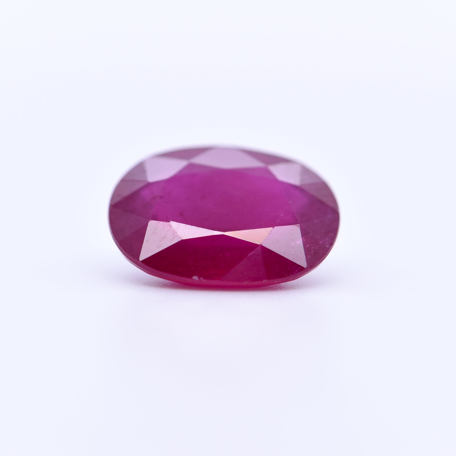 12x10 Oval Faceted Purple Rubies