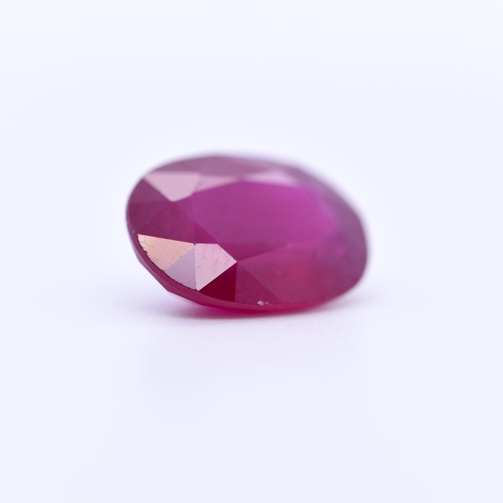 12x10 Oval Faceted Purple Rubies