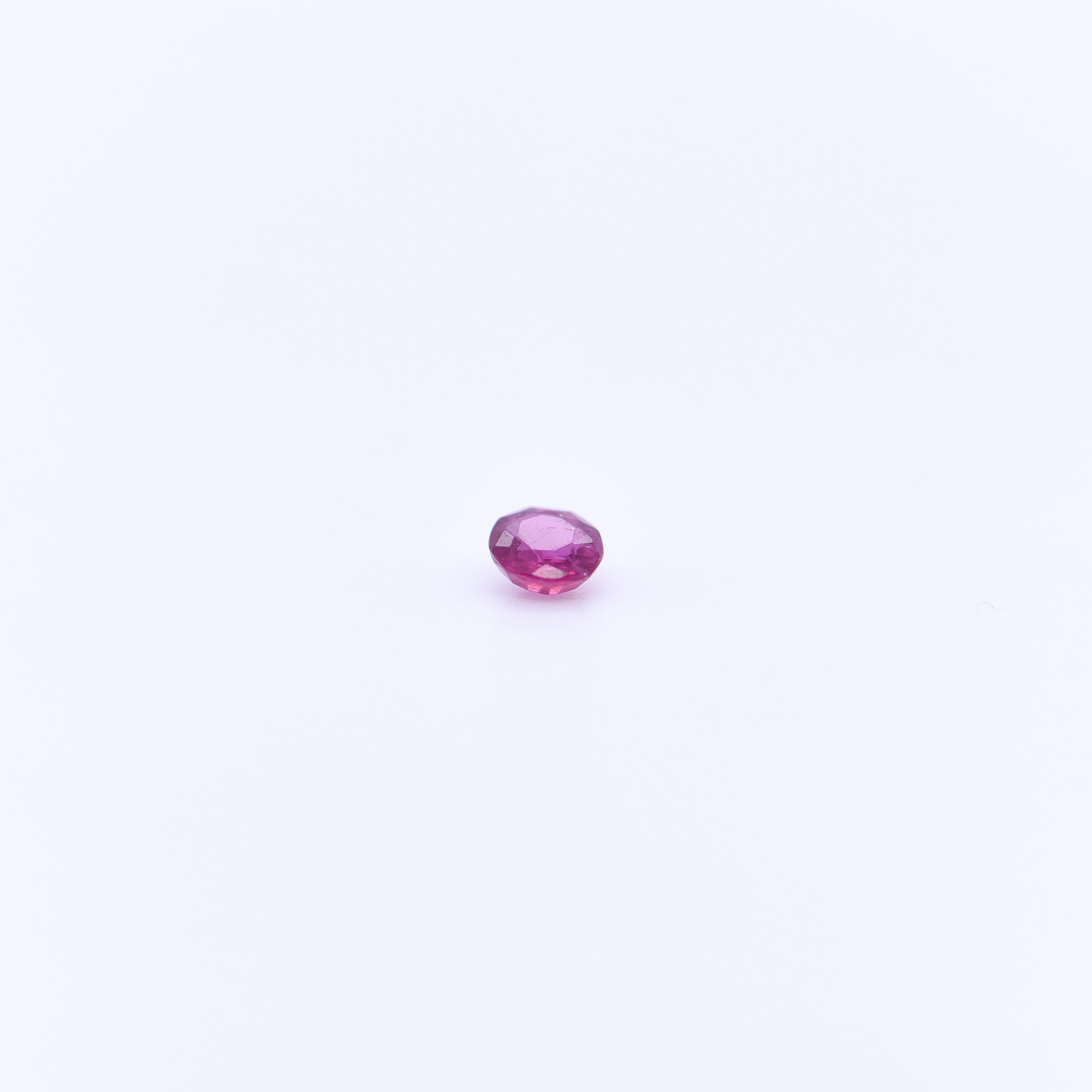 3mm Round Faceted Purple Rubies