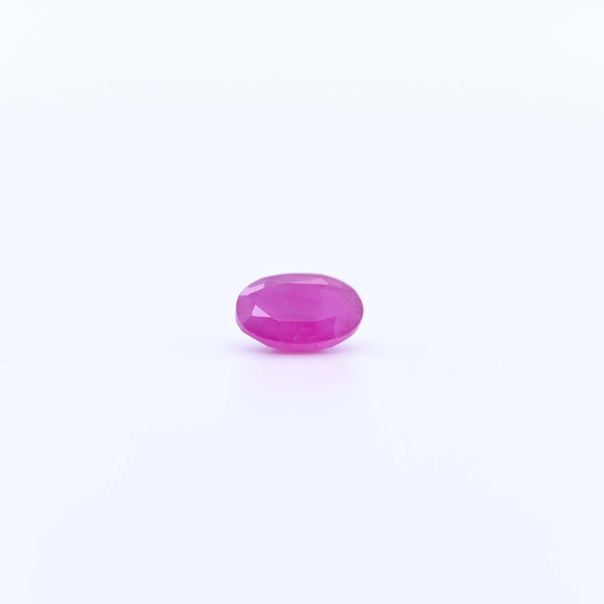 6x4 Oval Faceted Pink Rubies