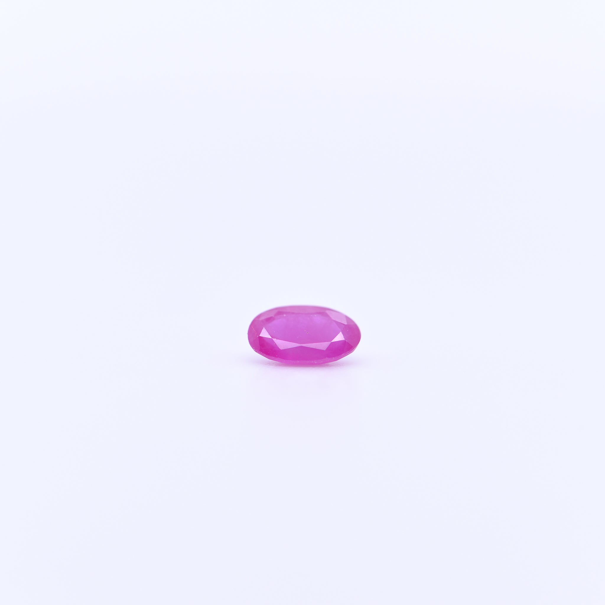 5X3 Oval Faceted Pink Rubies