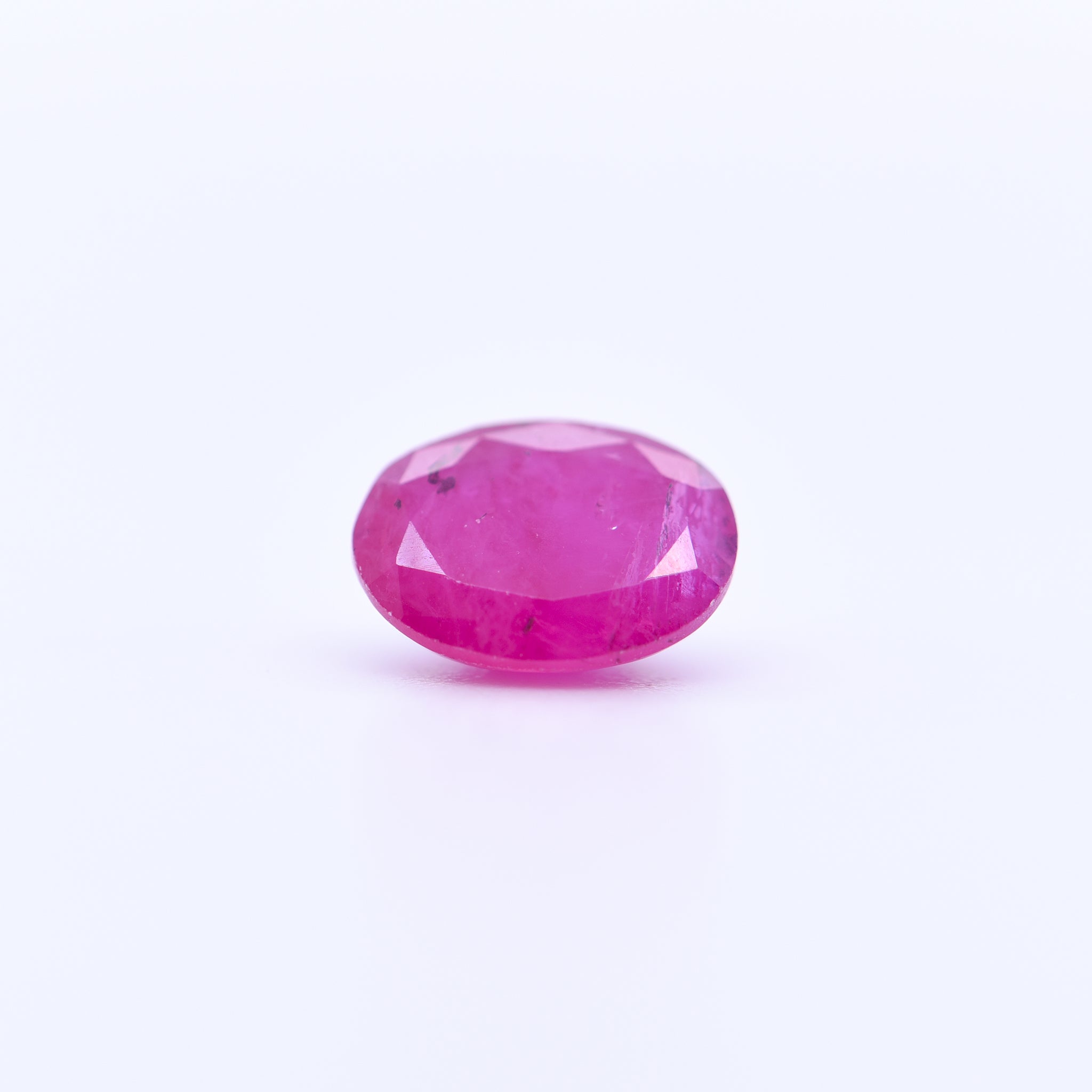 8x6 Oval Faceted Pink Rubies