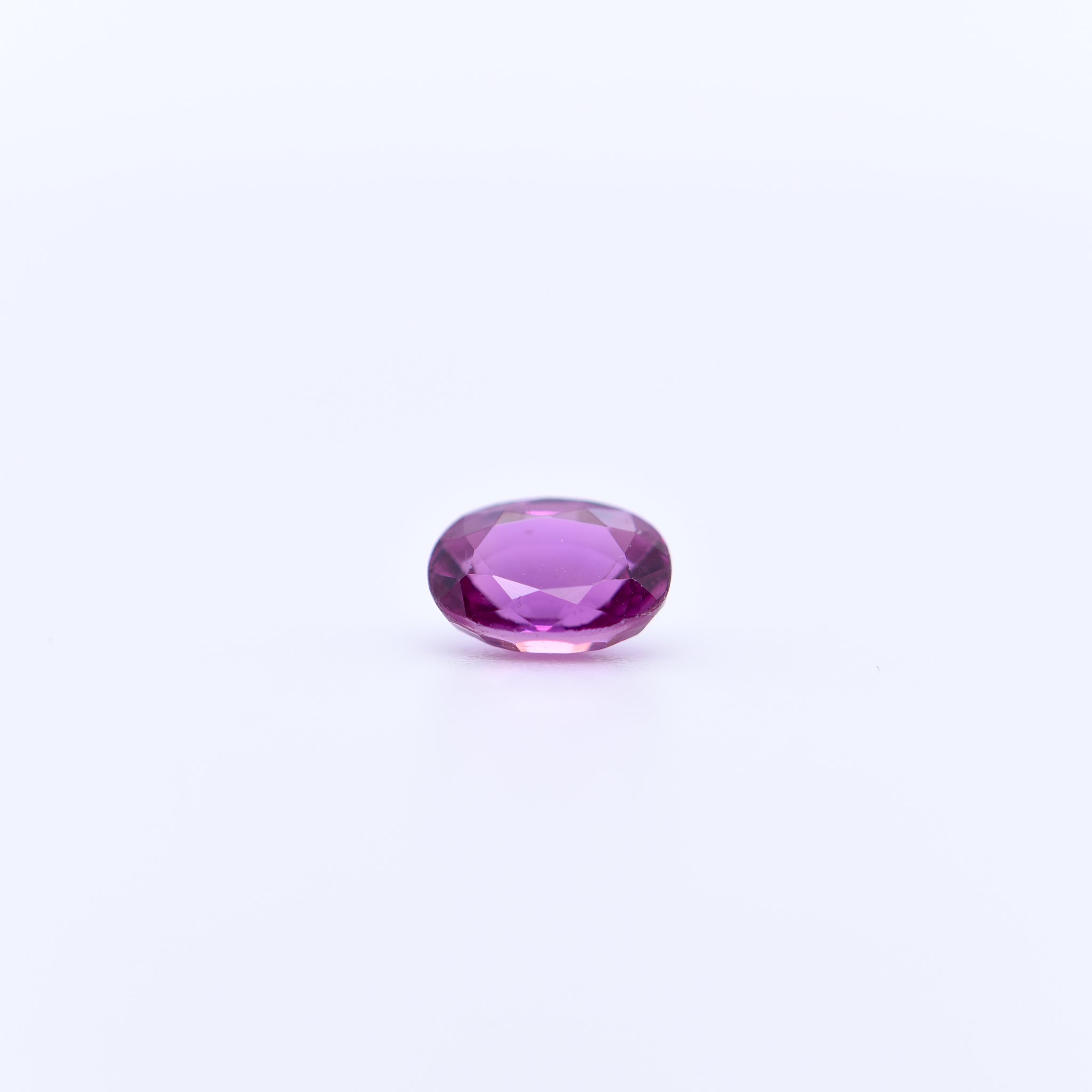 6x4 Oval Faceted Purple Rubies