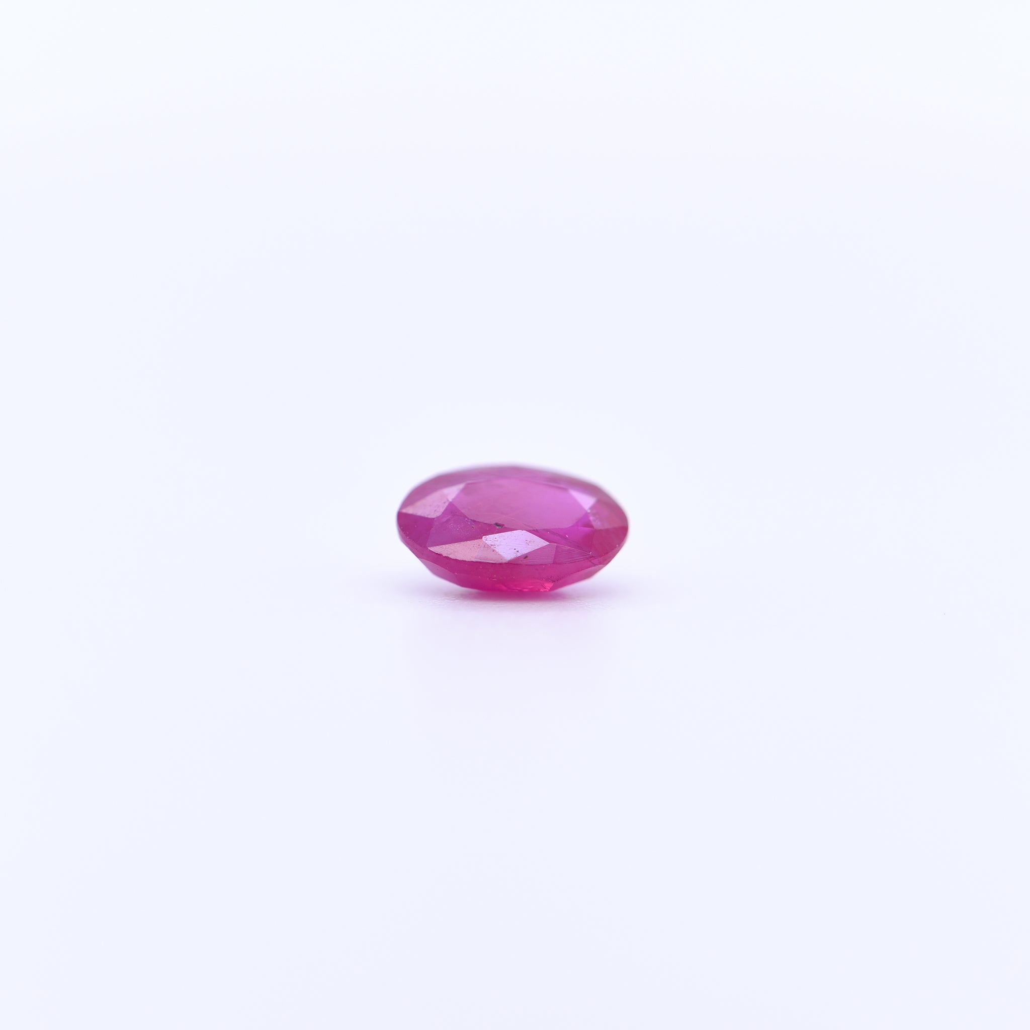 6x4 Oval Faceted Pink Rubies