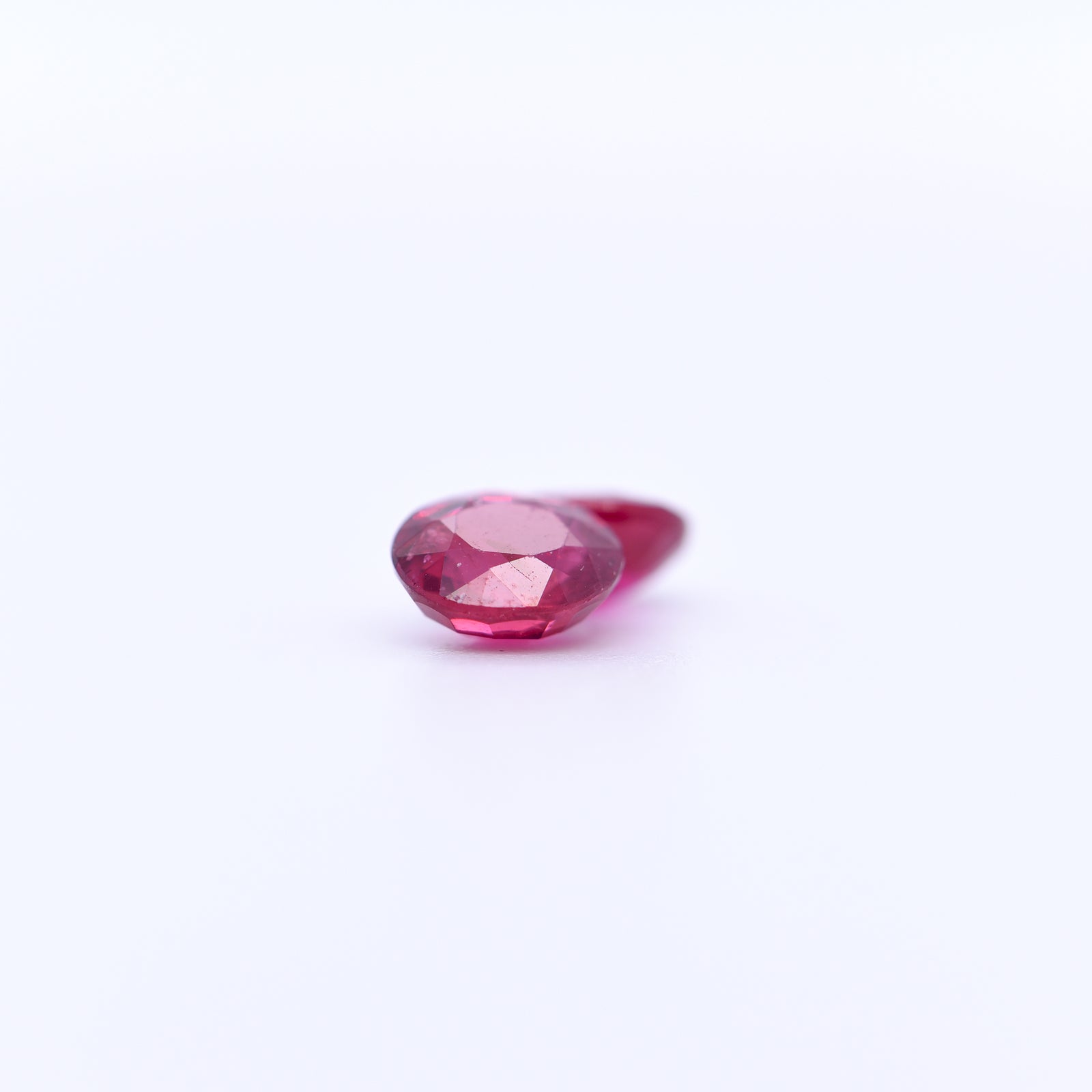 6x5 Oval Faceted Red Rubies