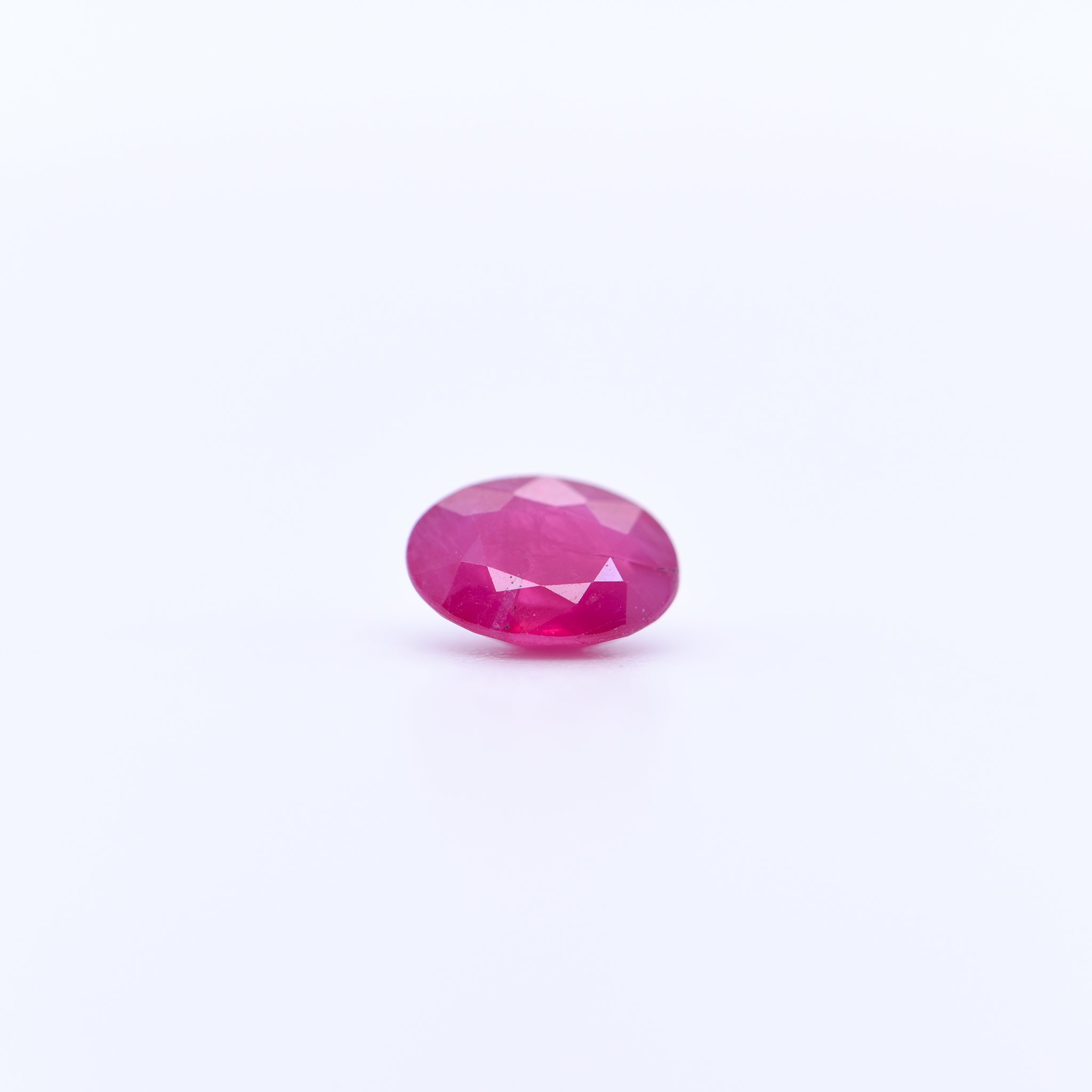 7x5 Oval Faceted Pink Rubies