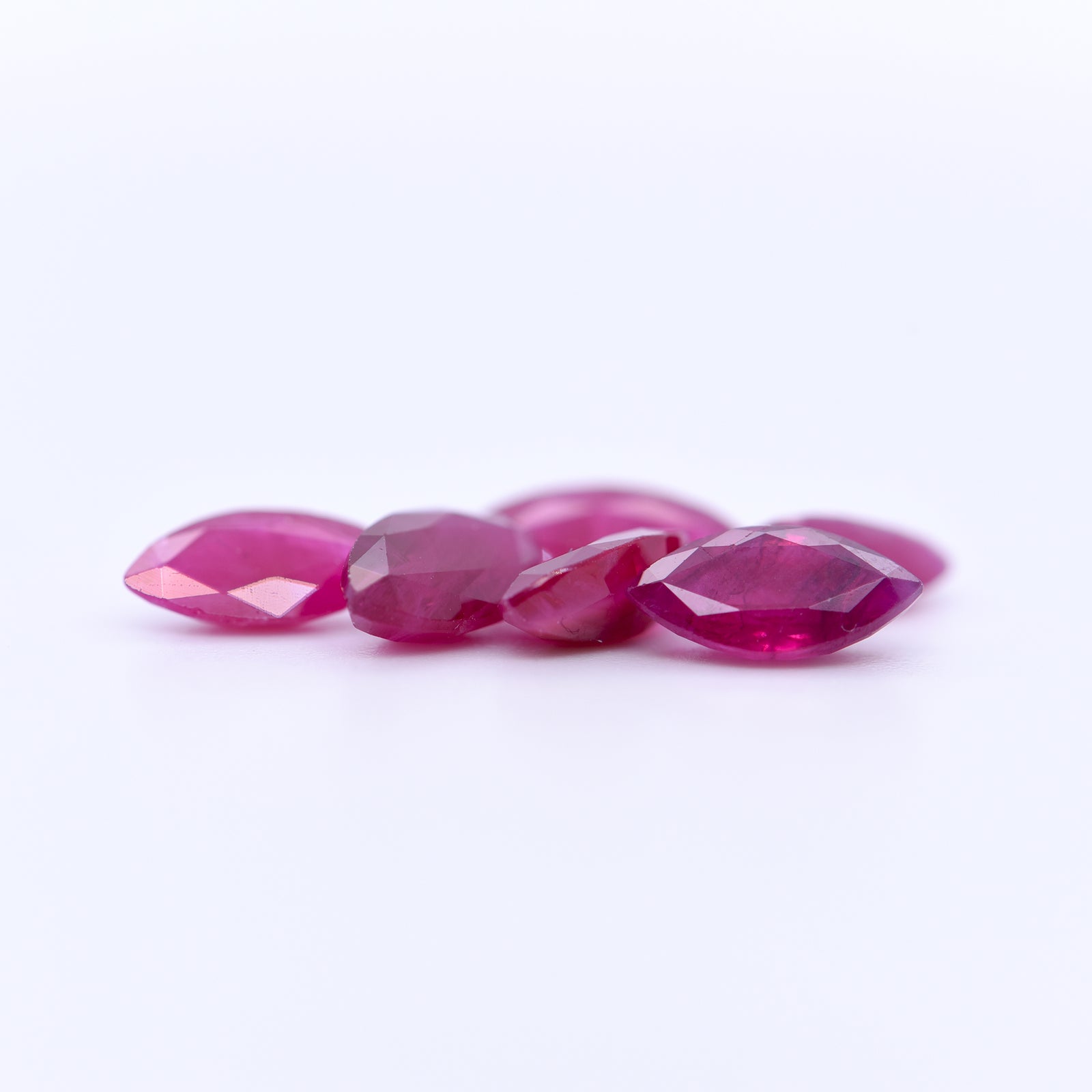 8X4 Marquise Faceted Pink Rubies