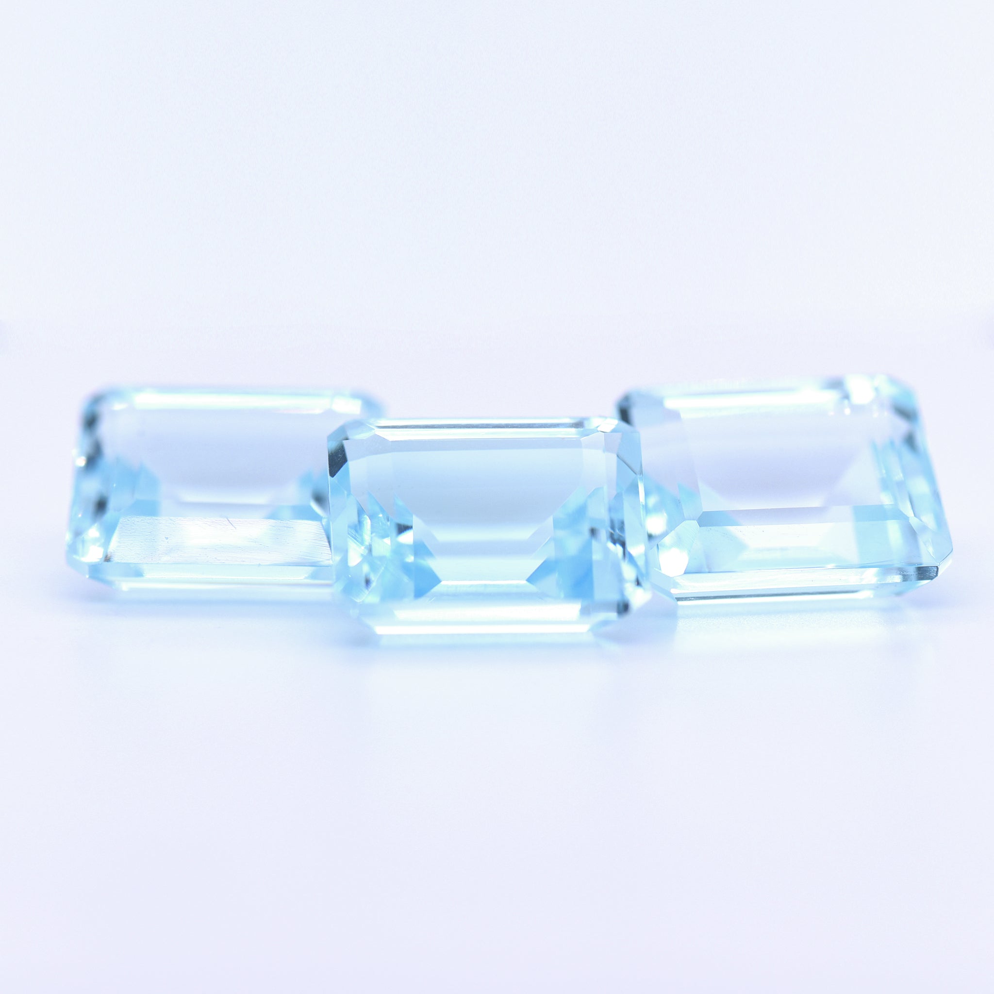 14x12 Octagon Sky Blue Topaz