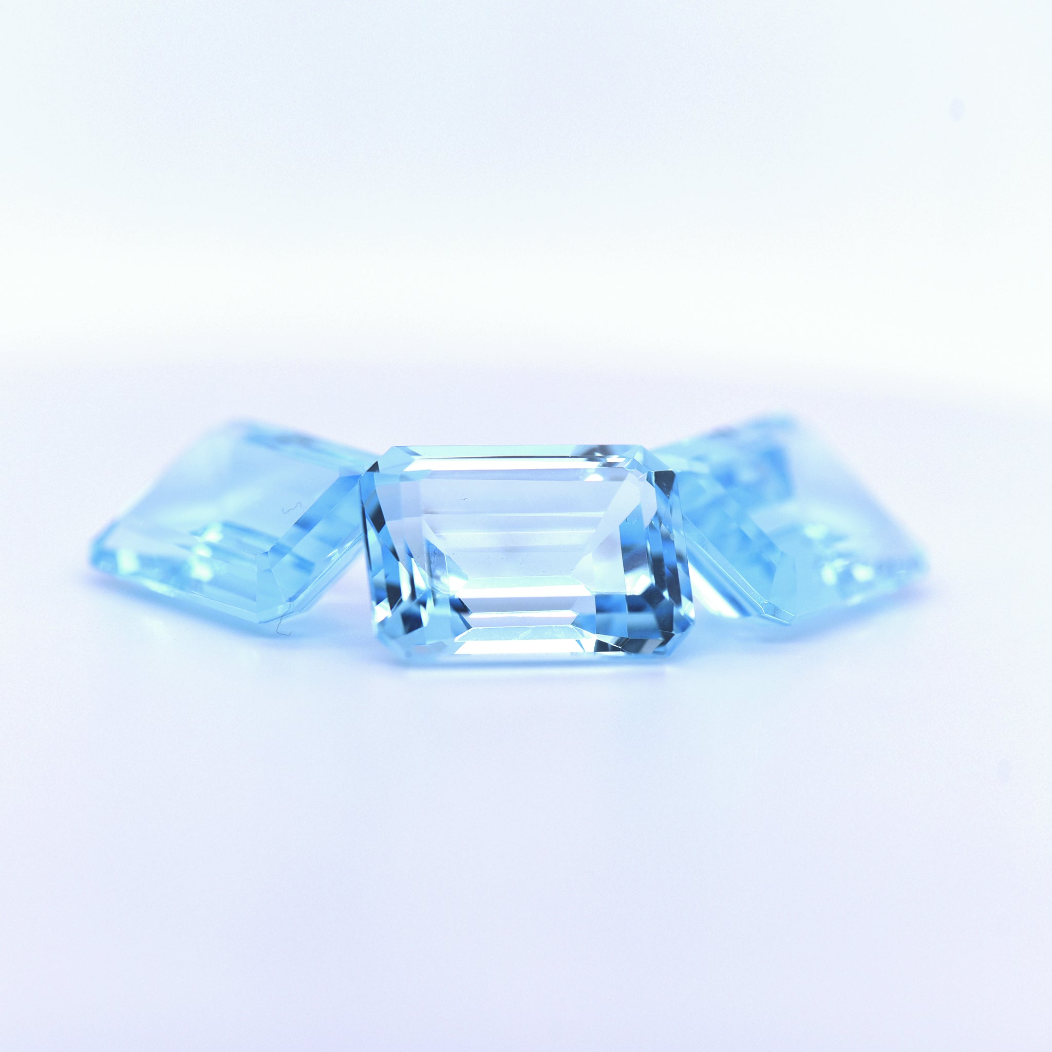 18x13 Octagon Sky Blue Topaz