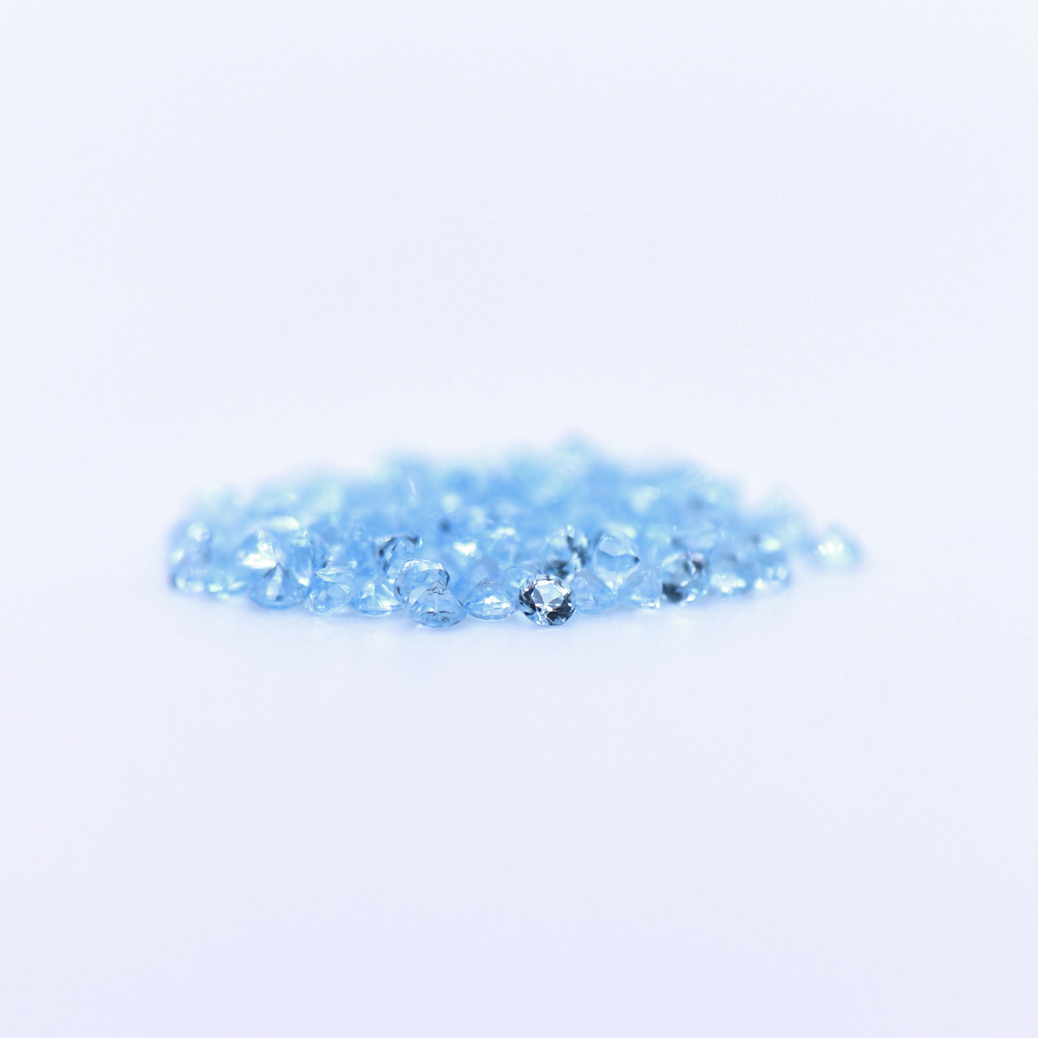 1.75mm Round Faceted Swiss Blue Topaz
