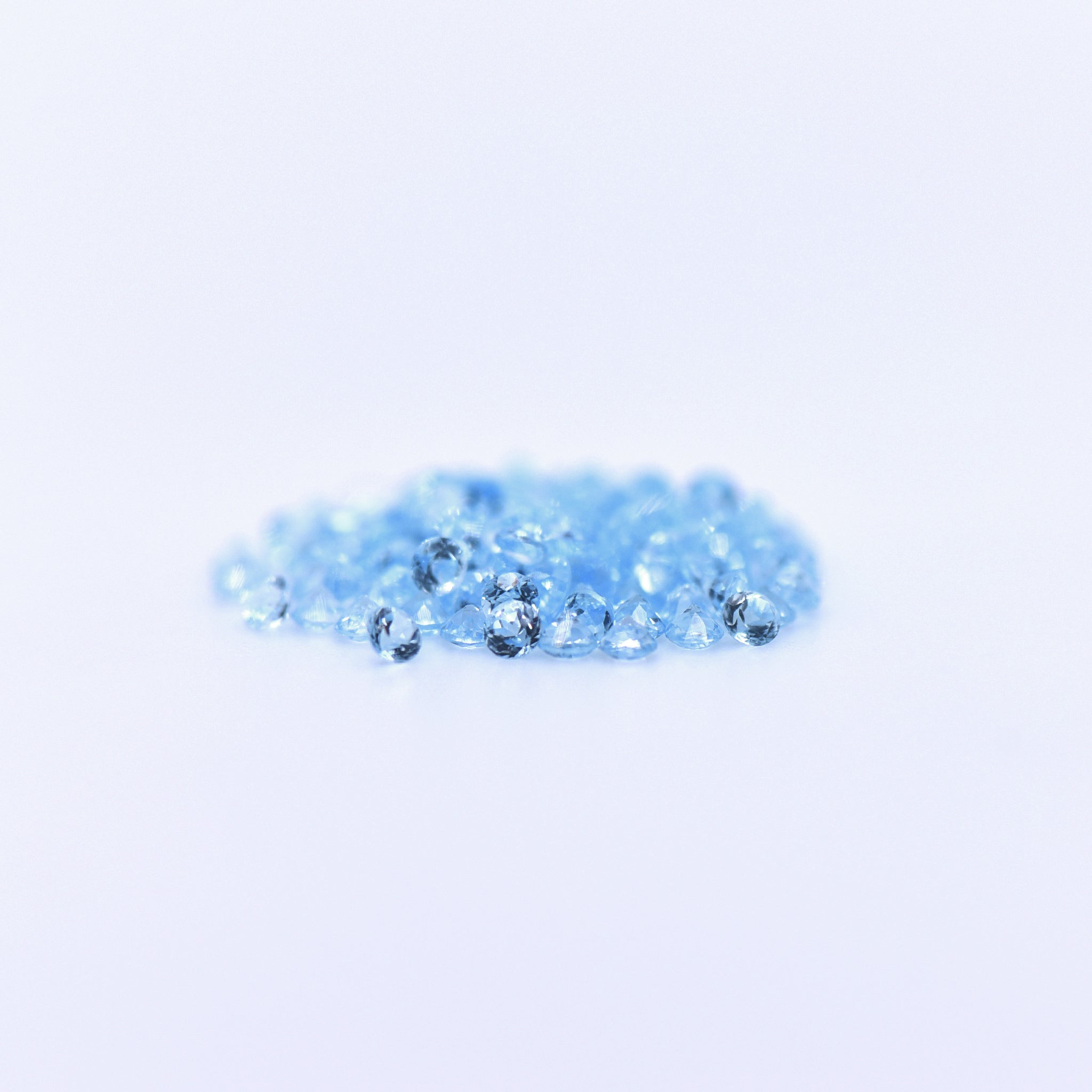1.75mm Round Faceted Swiss Blue Topaz