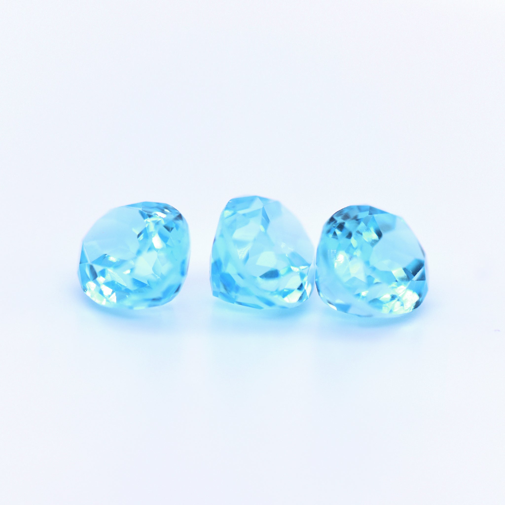 10x8 Oval Faceted Swiss Blue Topaz