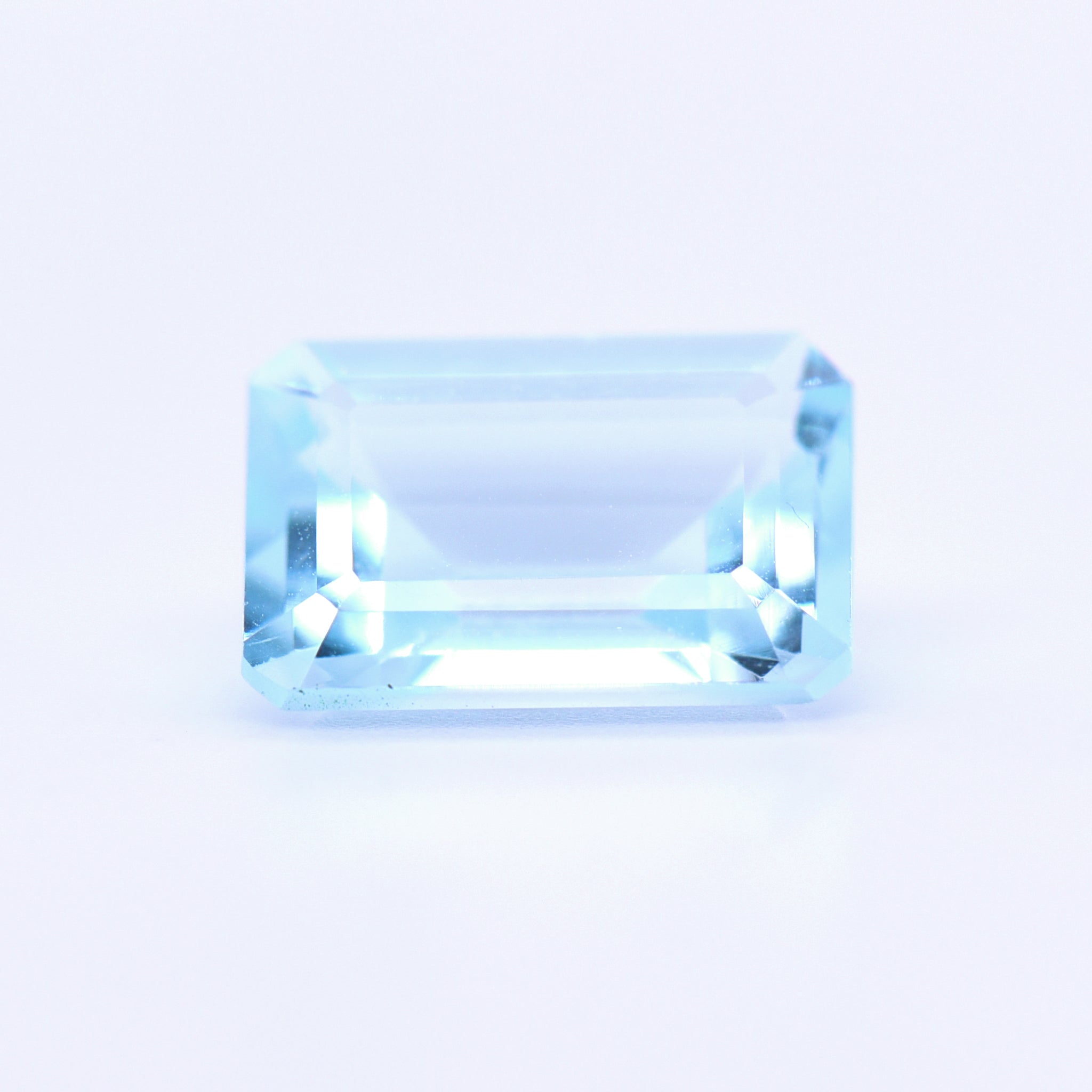 14x10 Octagon Swiss Blue Topaz