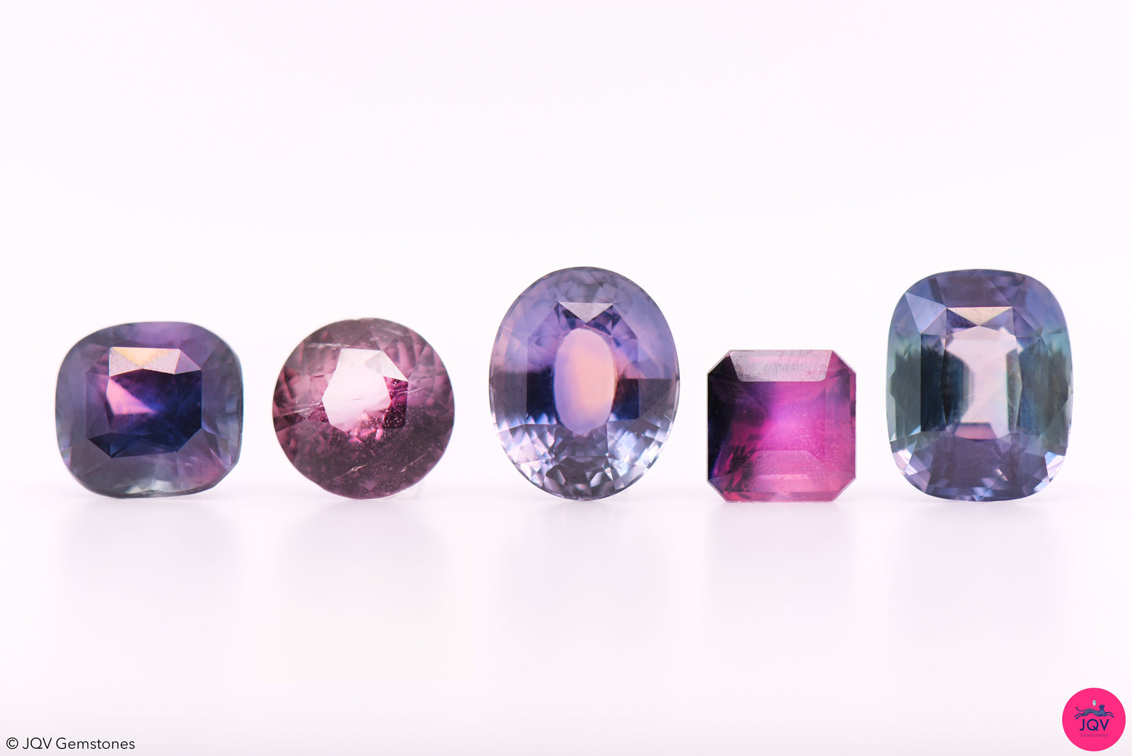 Bi-Coloured & Colour-Change Sapphires