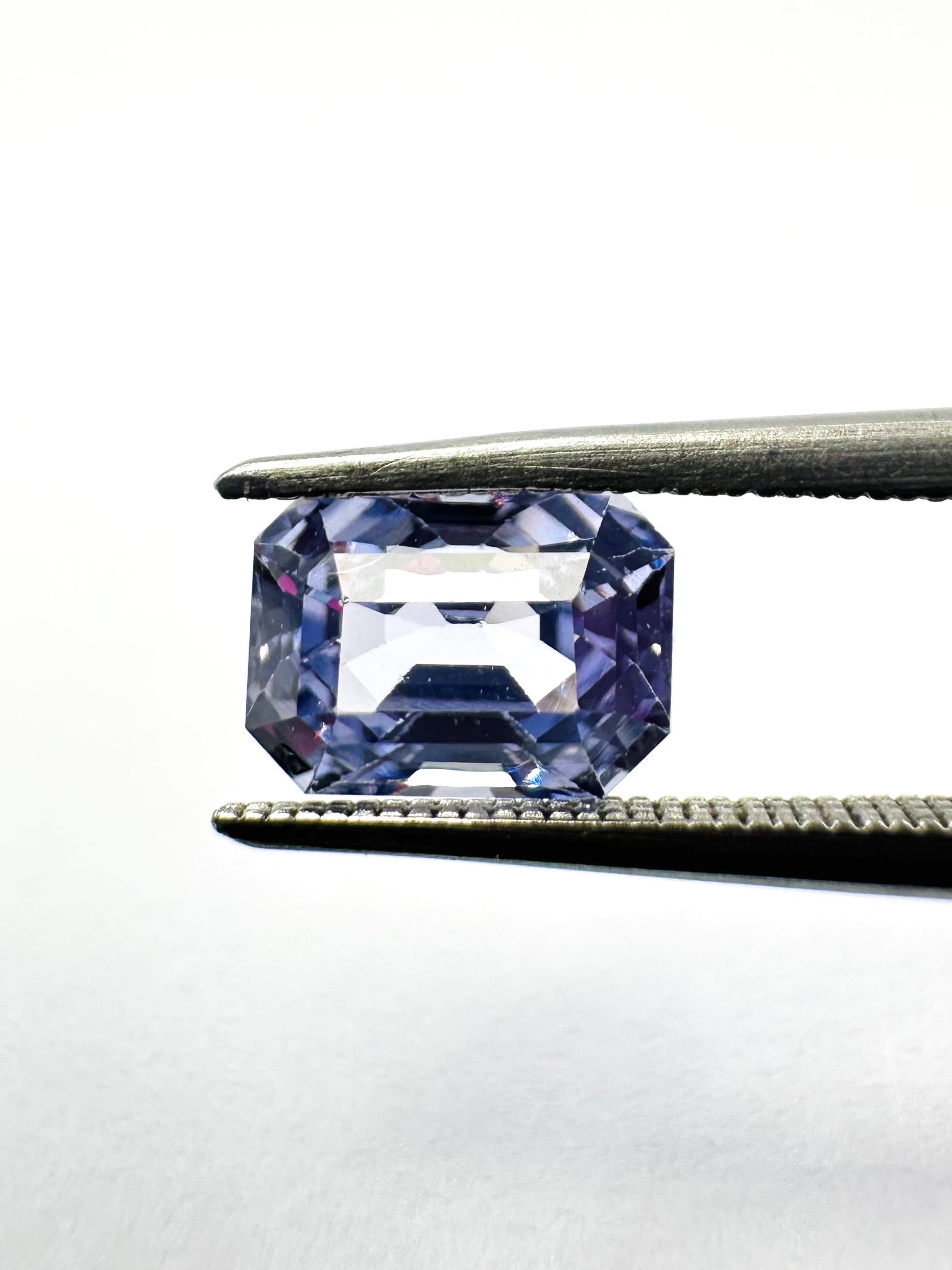 0.96cts 6.29x4.61 Octagon Faceted lavender Spinel
