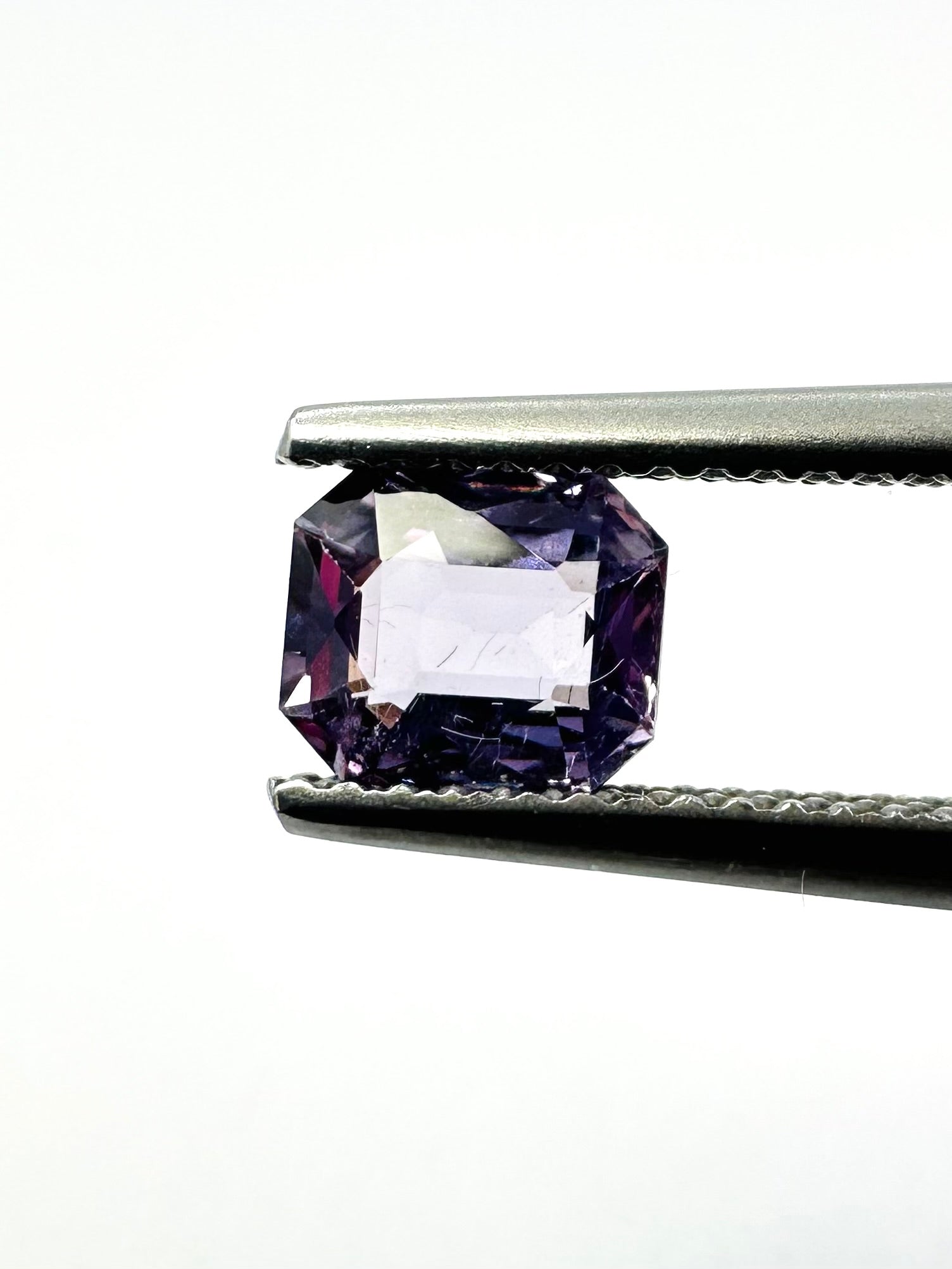 1.06cts 6.29x5.45mm Octagon Shaped Purple Spinel