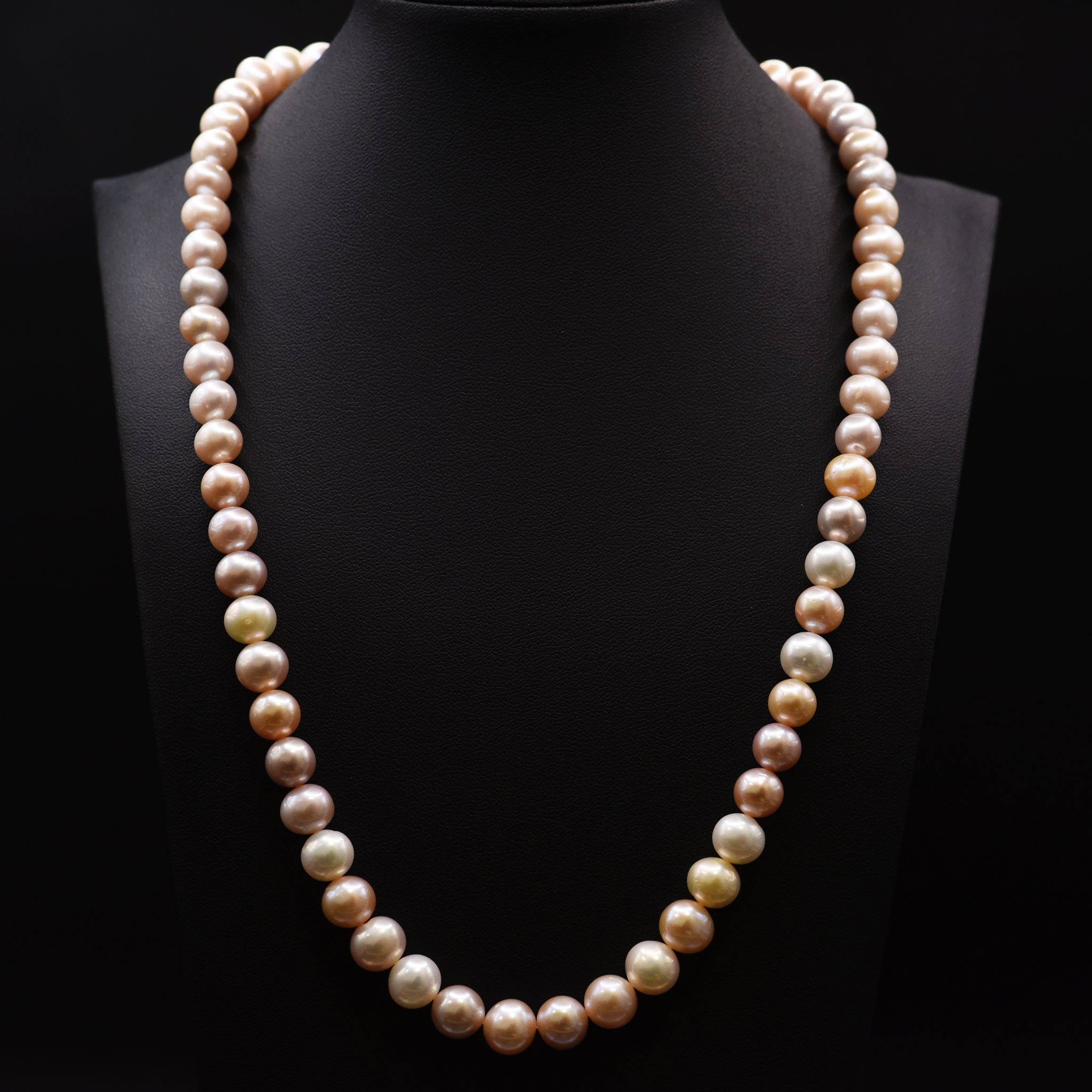 8mm Off Round Mixed Loose Pearl String