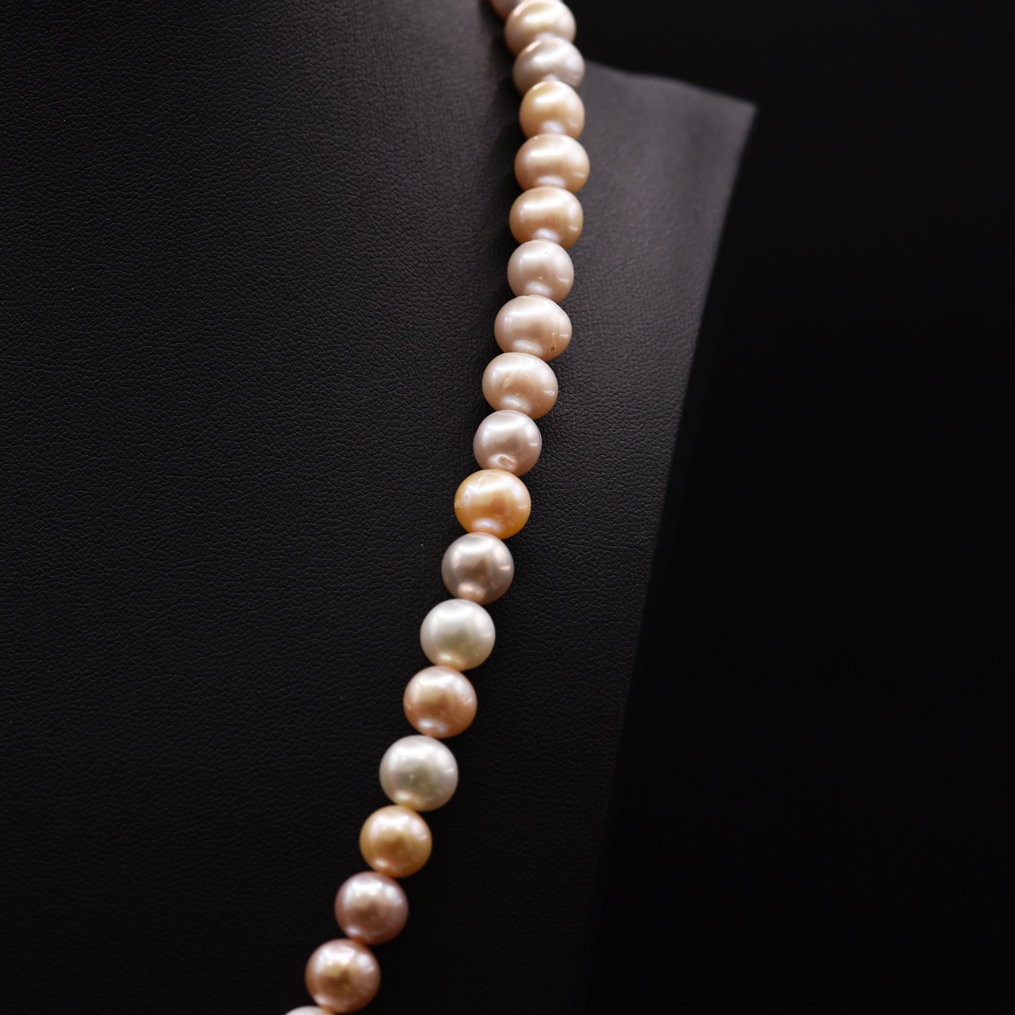 8mm Off Round Mixed Loose Pearl String