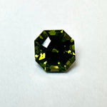 1.84cts 6.60x6.72mm Octagon faceted Green Zircon
