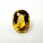 14.56cts 16.72x13.42mm Oval Faceted Citrine
