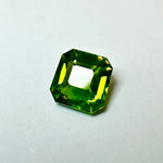 4.57cts 9.76x9.69 Octagon Faceted Green Zircon