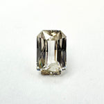 3.31cts 9.76x6.56mm Baguette Step Cut Champagne Zircon