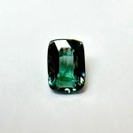 1.57cts 7.13x5.33mm Cushion Faceted Teal Sapphire