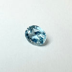 1.16cts 7.64x6.26mm Round Faceted Aquamarine