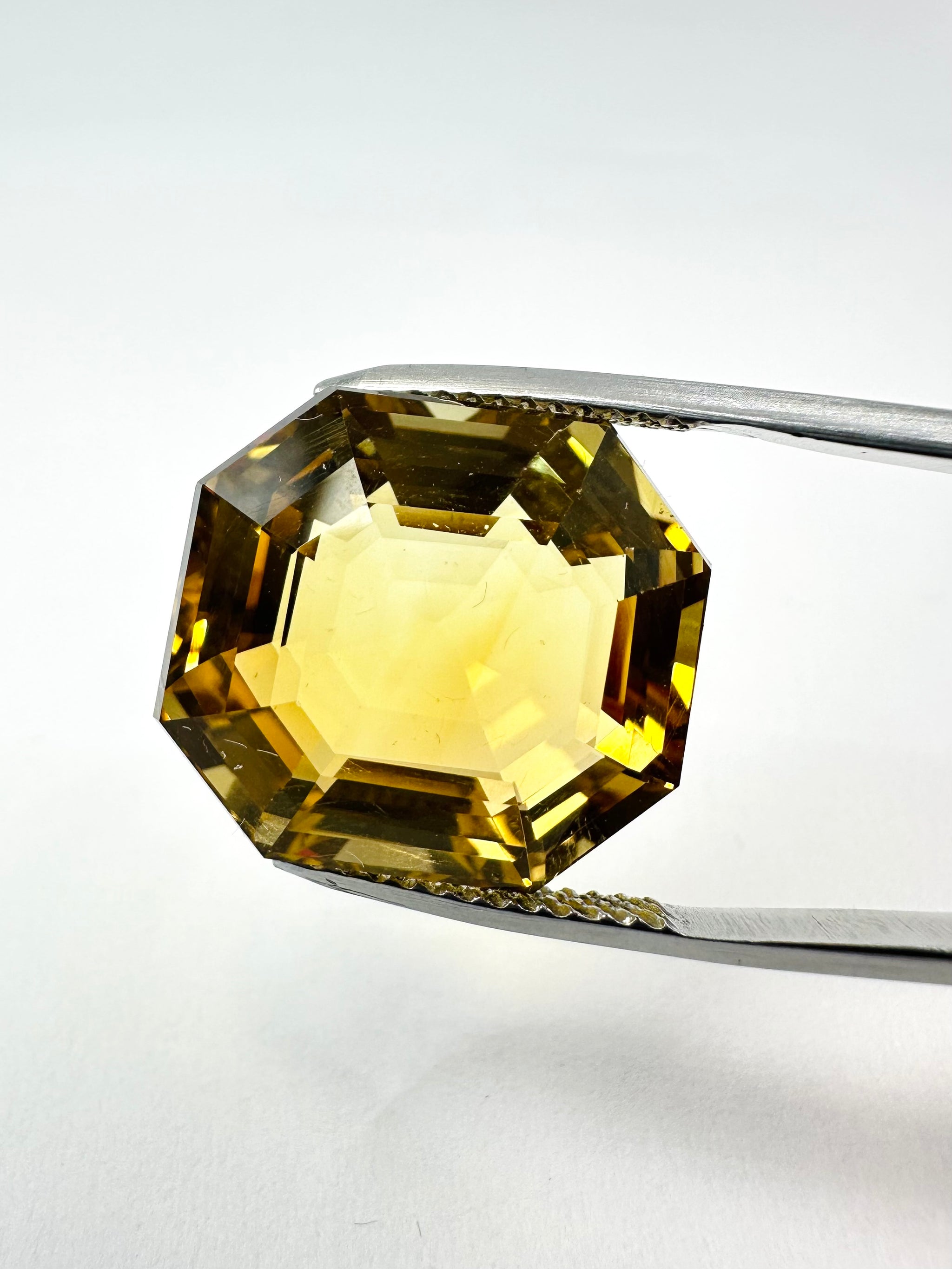 18.91cts 17.01x15.30mm Octagonal Faceted Citrine