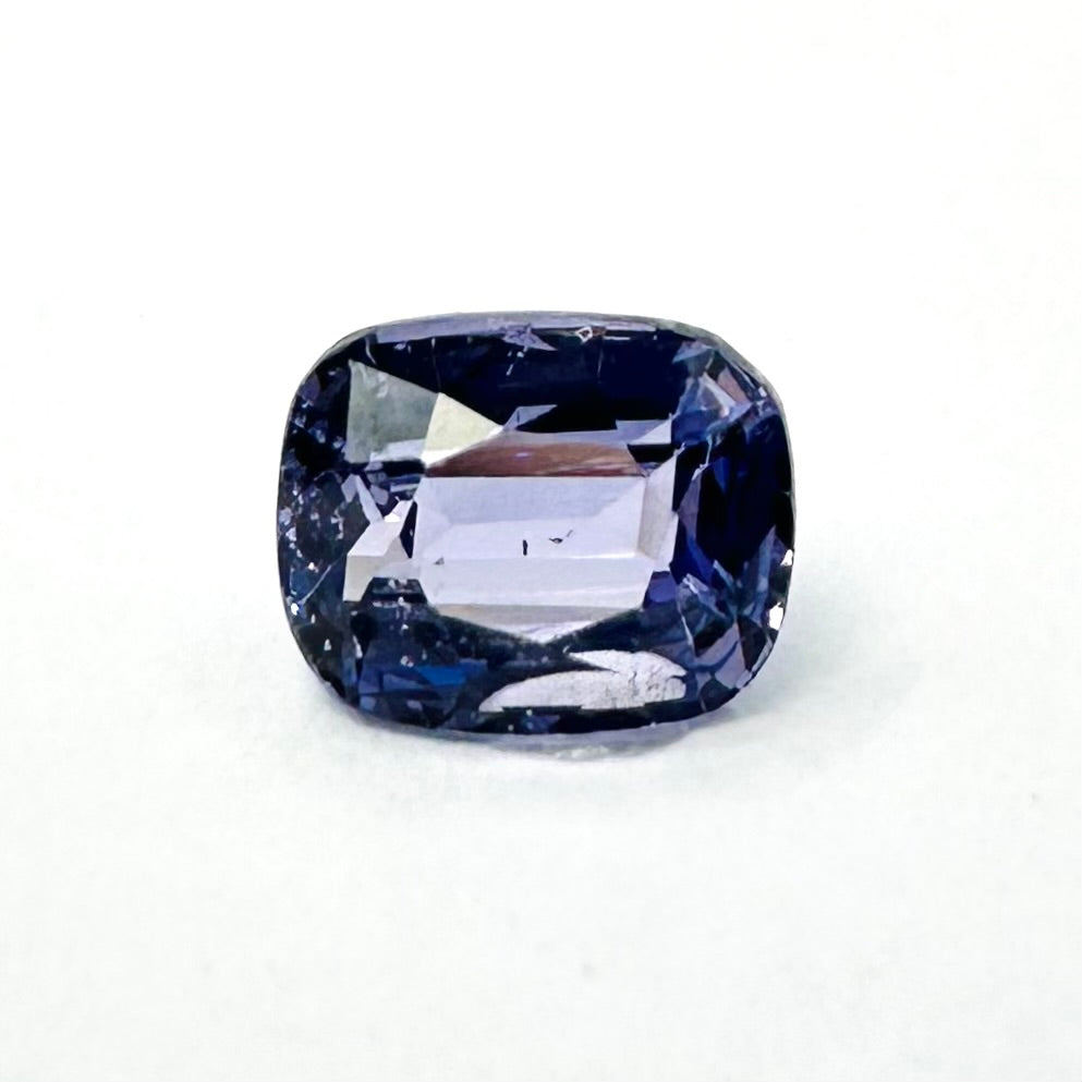 0.98cts 6.40x5.20 Cushion Faceted lavender Spinel