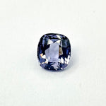 1.22cts 6.54x6.12mm Cushion Faceted Blue Spinel