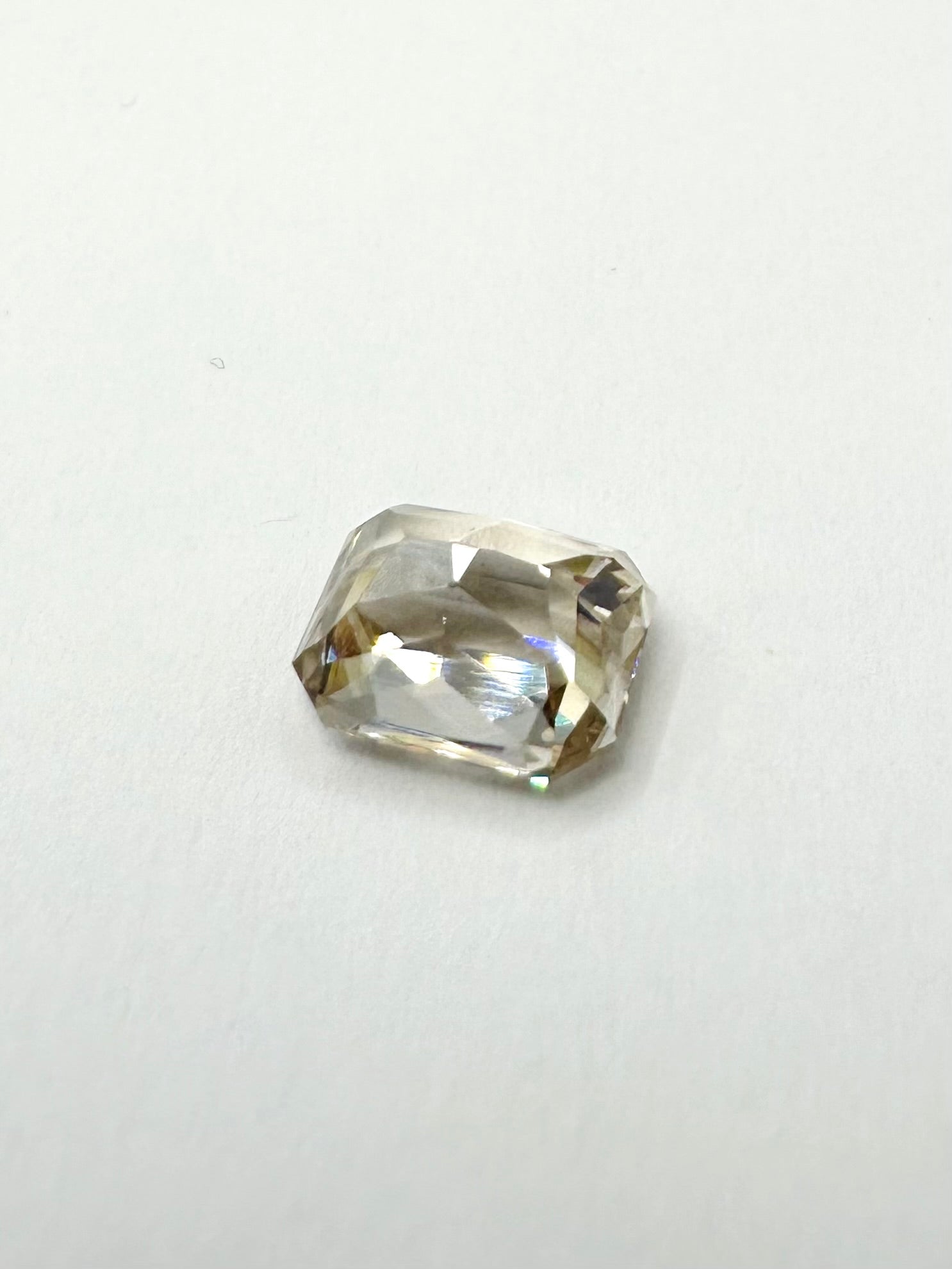 4.00cts 8.67x7.08 Octagonal Champagne Zircon