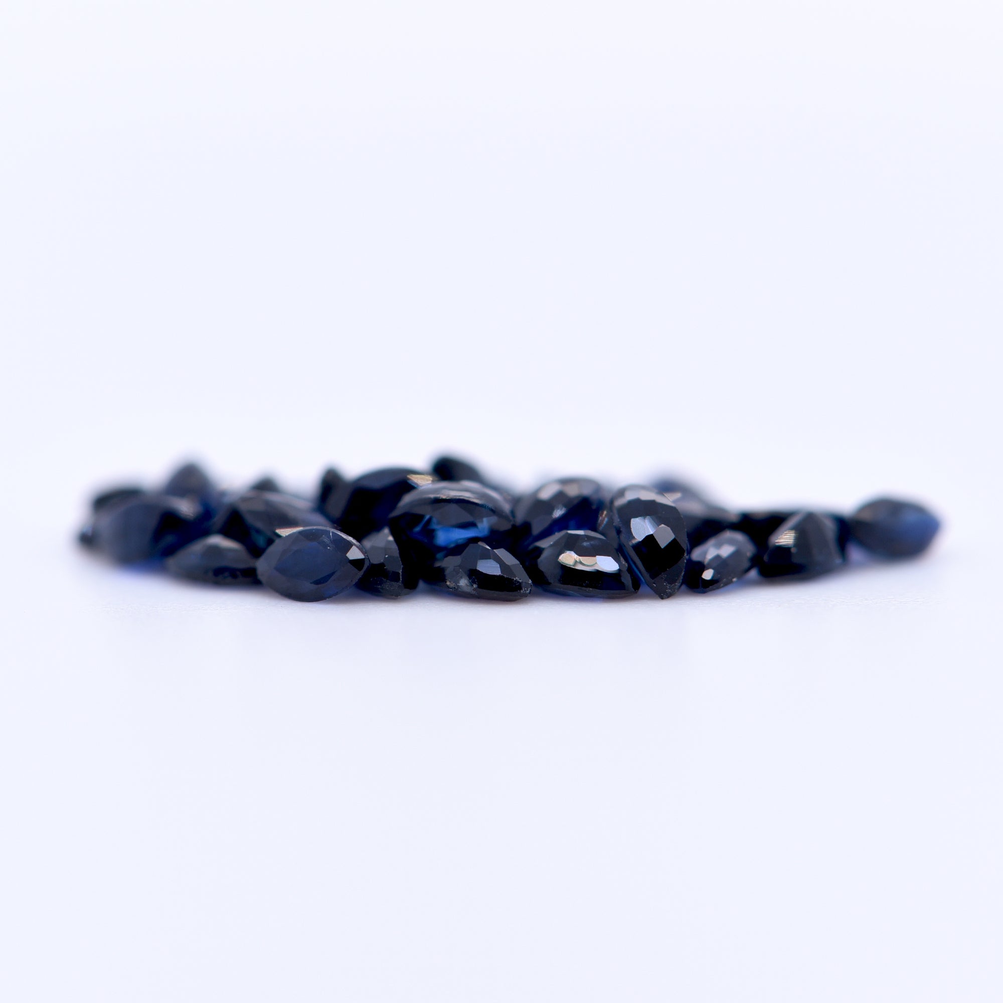 3x2 Marquise Faceted Blue Sapphires