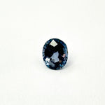 1.04cts 6.83x5.52 Oval Faceted Cobalt Sapphire