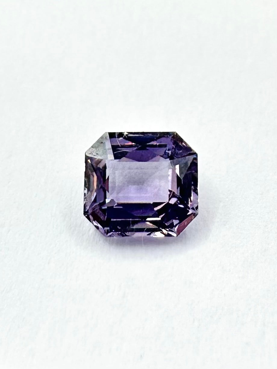 1.06cts 6.29x5.45mm Octagon Shaped Purple Spinel