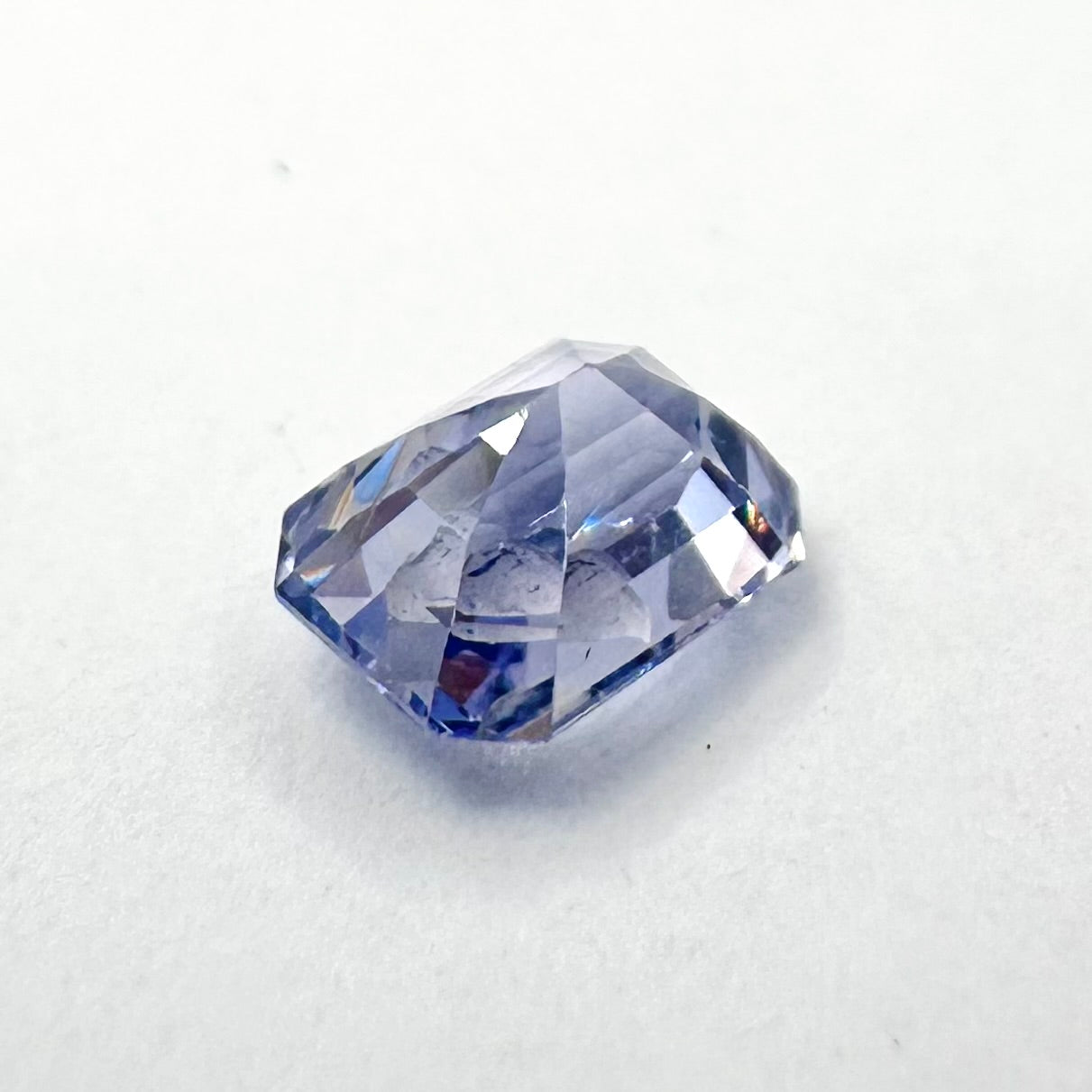 0.96cts 6.29x4.61 Octagon Faceted lavender Spinel