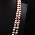 8.5mm Off Round Pink Loose Pearl String