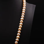 8.5mm Off Round Peach Loose Pearl String