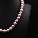 11mm Off Round Pink Loose Pearl String