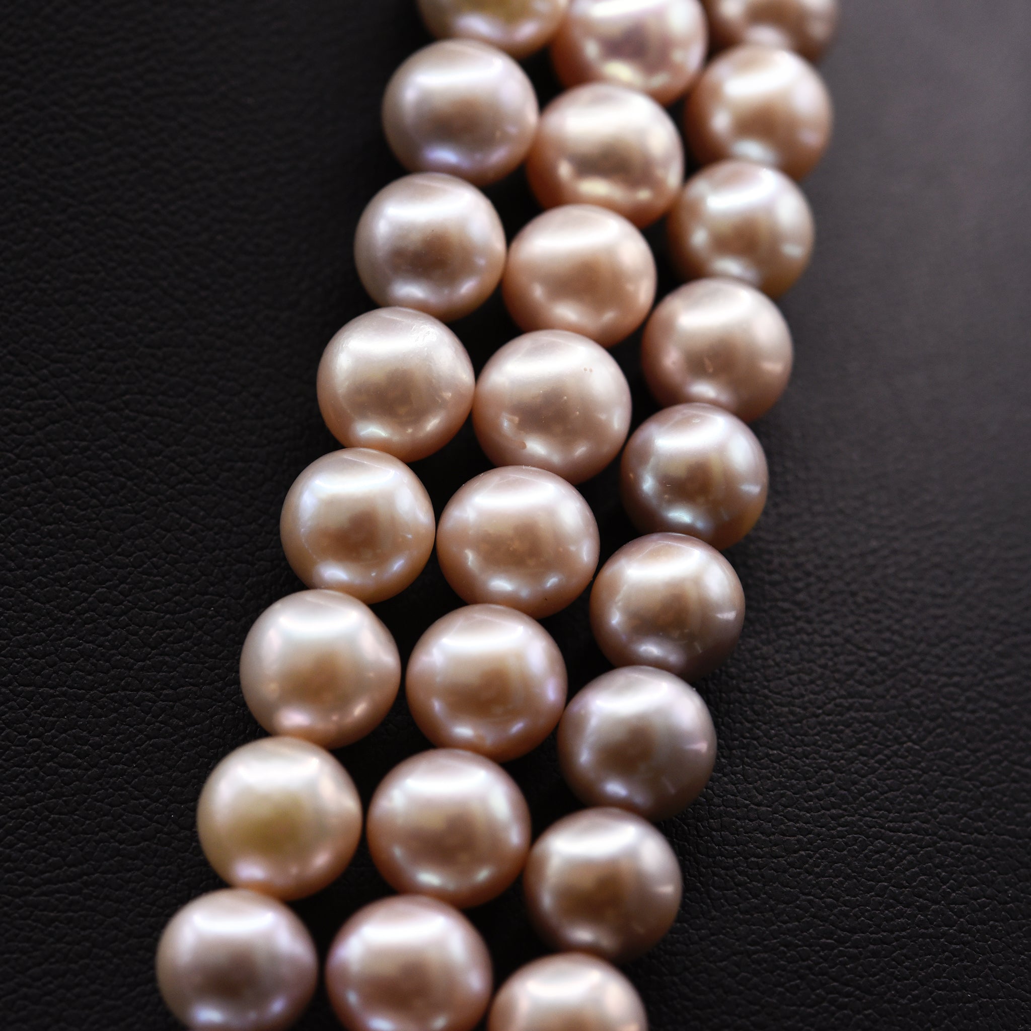 9mm Off Round Mixed Loose Pearl String