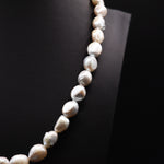 11mm Baroque White Loose Pearl String