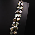 12mm Baroque Grey Loose Pearl String